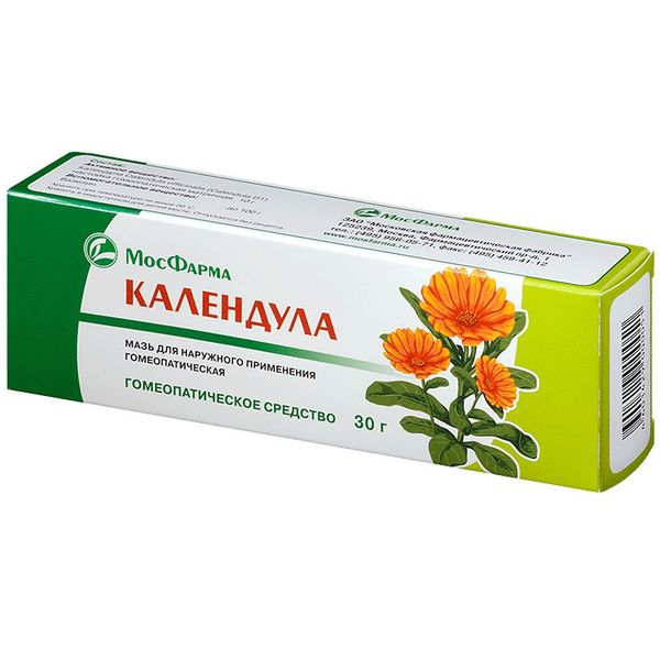 Календула мазь гомеопат. 30 г
