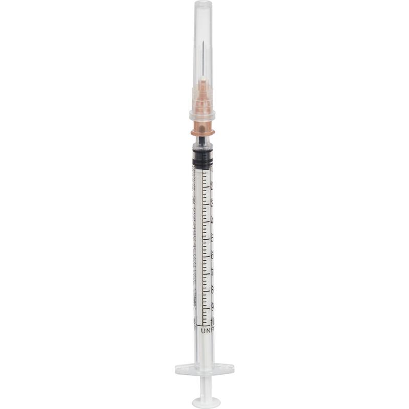 Шприц инсулиновый 1 мл U-100 SFM 3-х комп. с иглой 26G 0.45х12 мм №100