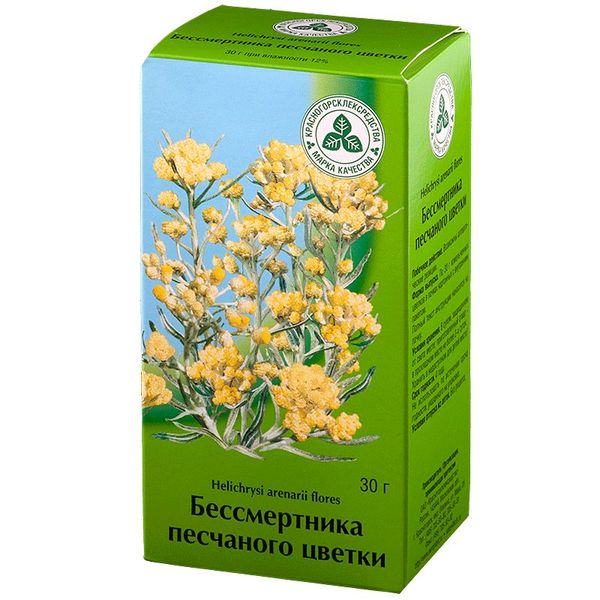 Бессмертник песчаный цветки 30 г