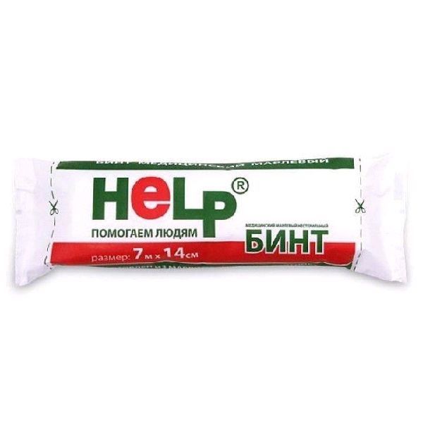 Бинт мед. стер. 7 х 14 ХЕЛП