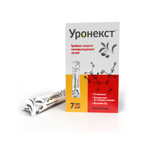 Уронекст пор. саше 2.6 г № 7 БАД