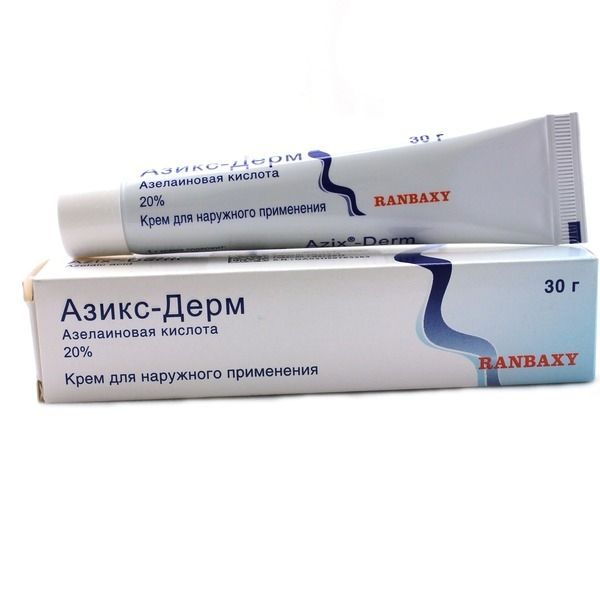 Азикс-Дерм крем для нар. прим.20 % 30 г 