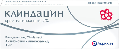 Клиндацин крем ваг. 2 %  19 г