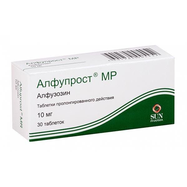 Алфупрост МР табл. с пролонг. высвоб. 10 мг № 30