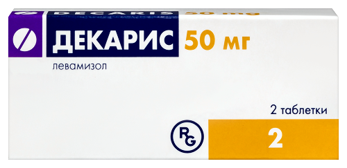 Декарис табл. 50 мг № 2
