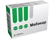 Мебикар табл. 300 мг № 20
