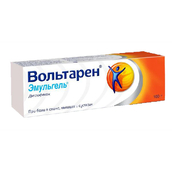 Вольтарен Эмульгель гель для нар. прим. 1 % 100 г