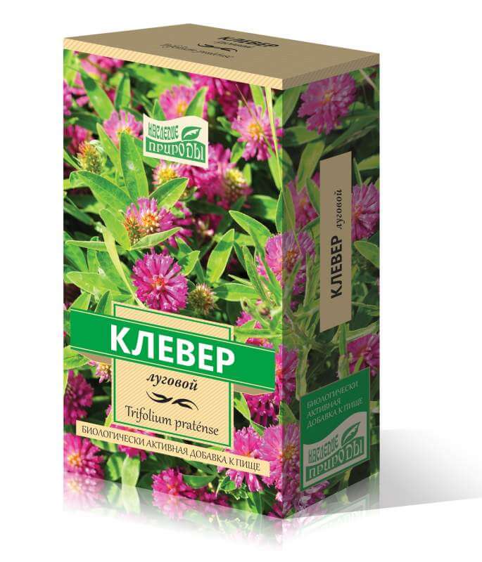 Наследие природы Клевер трава 50 г БАД