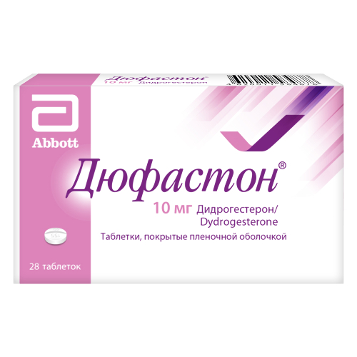 Дюфастон табл. п.п.о. 10 мг № 28