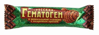 Гематоген Русский с кедровым орехом в глазури 40 г БАД