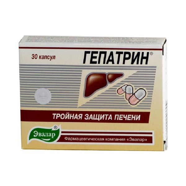 Гепатрин капс. 0.33 г № 30 БАД
