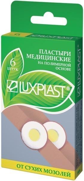 Пластырь Люкспласт на полимерной основе 15*70 мм № 6 от сухих мозолей