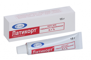 Латикорт мазь для нар. прим. 0.1%  15 г