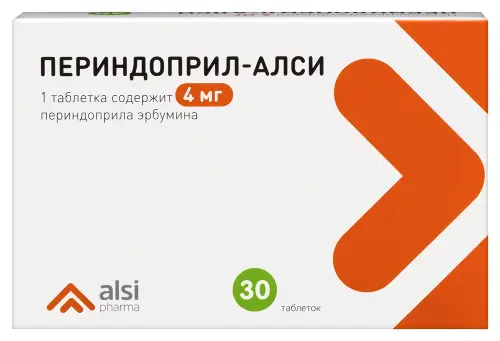 Периндоприл-АЛСИ табл. 4 мг № 30