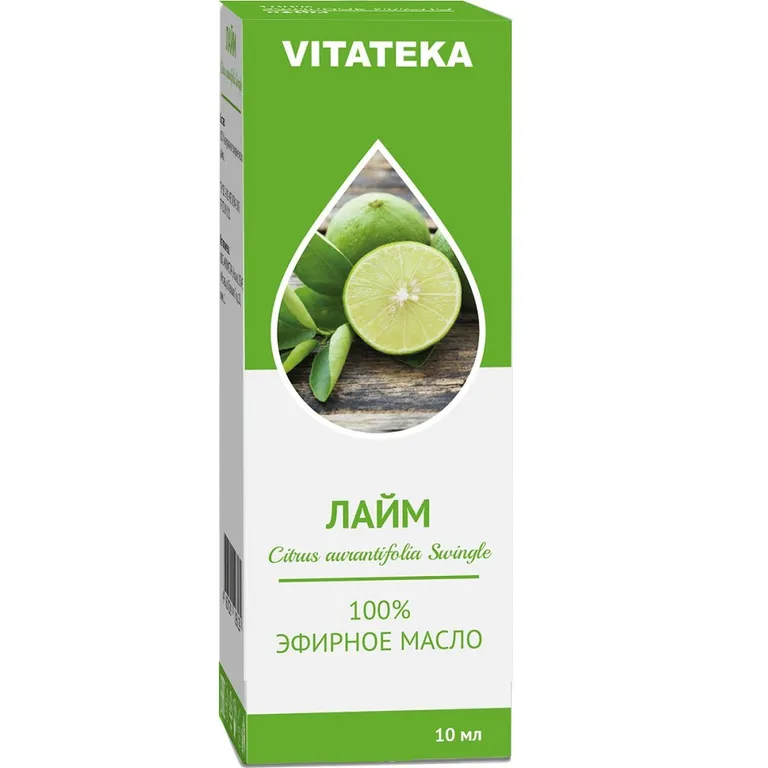 Масло эфирное Витатека лайм 10 мл