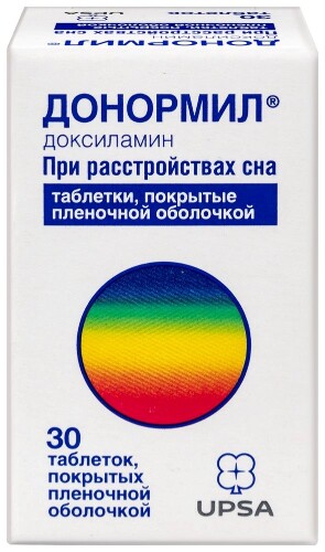 Донормил табл. п.п.о. 15 мг № 30