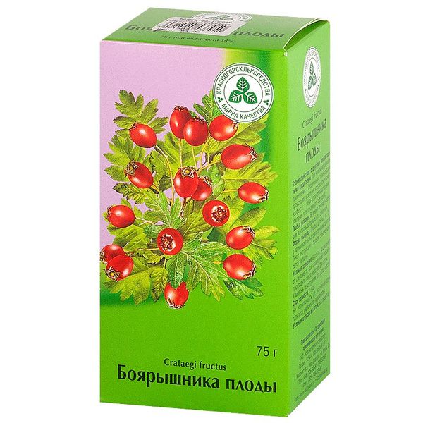 Боярышник плоды 75 г
