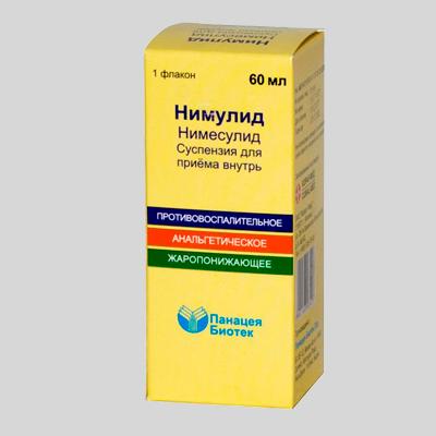 Нимулид сусп. для приема внутрь 50 мг/5 мл 60 мл