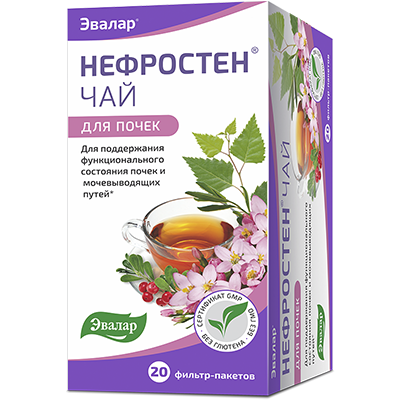 Нефростен чай ф/п 1.5 г № 20 БАД