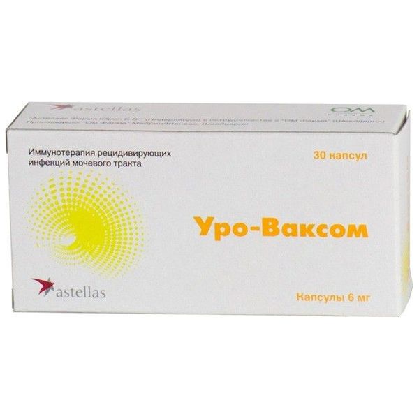 Уро-Ваксом капс. 6мг №30