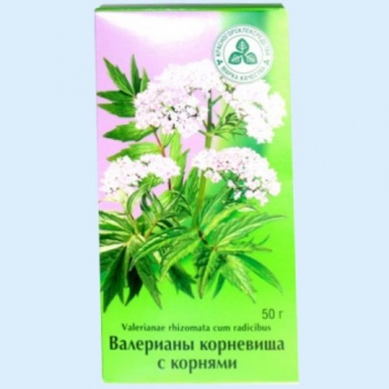 Валерианы корневища с корнями 50 г