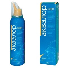 Аквалор софт Средство для орошения и промывания полости носа с поворотной насадкой 150 мл