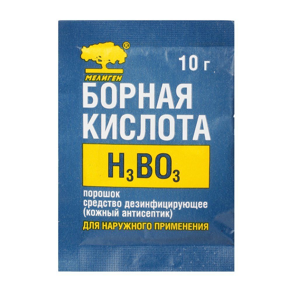 Борная кислота космет средство для ухода за кожей пор. 10 г