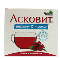 Асковит табл. шипучие 1г № 10 лимон