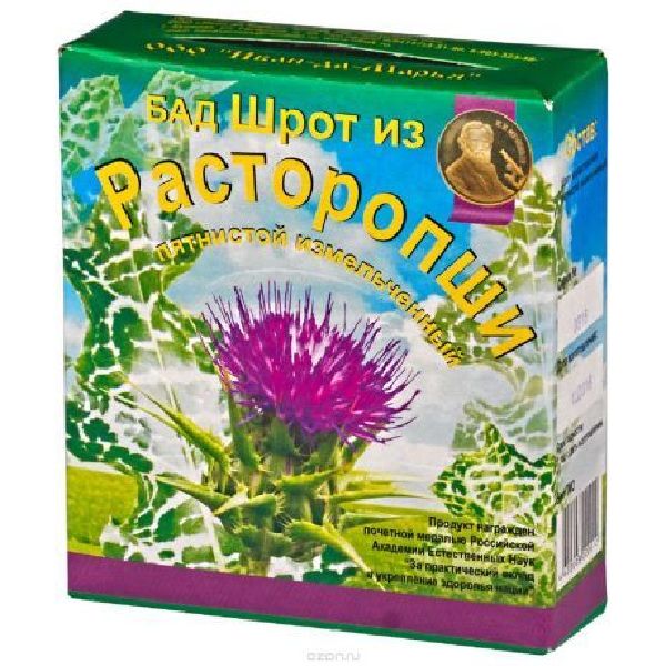 Расторопша шрот 100 г БАД
