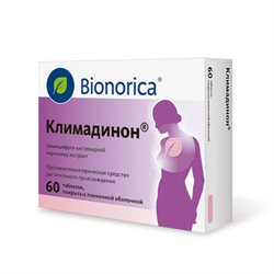 Климадинон табл. п.п.о 20 мг № 60