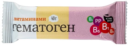 Гематоген Народный витаминизированный 40 г БАД