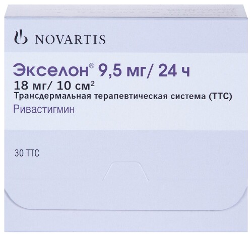 Экселон ТТС 9.5 мг/24 ч № 30