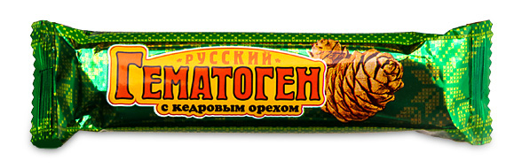 Гематоген Русский с кедровым орехом 40 г БАД