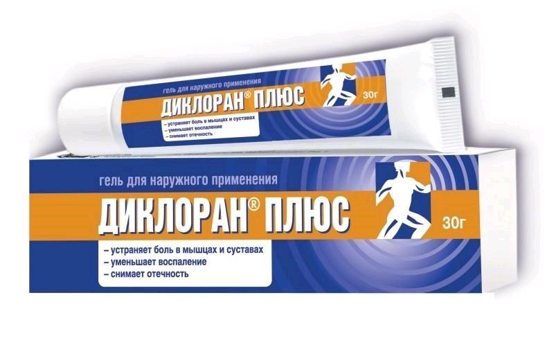 Диклоран плюс гель для нар. прим. 30 г