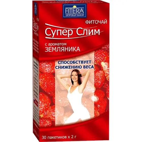 Фиточай Супер слим ф/п 2.0 № 30 земляника БАД