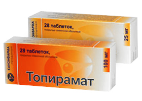 Топирамат-Алси табл. п.п.о. 25 мг № 30