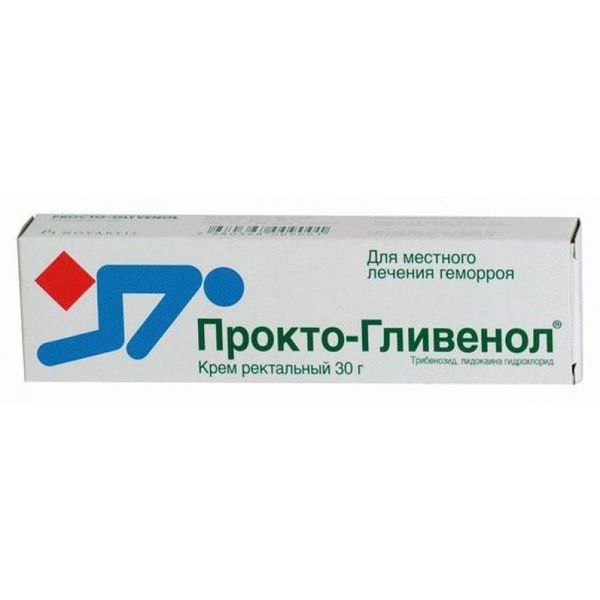 Прокто-Гливенол крем рект. 30 г