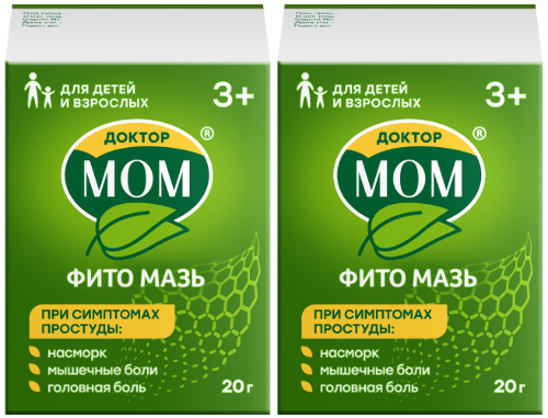 Доктор Мом Фито мазь для нар. прим. 20 г