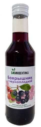 Сироп боярышника с черноплодной рябиной 250 мл БАД