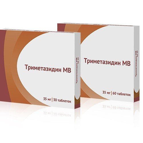 Триметазидин МВ табл. пролонг. д-я п.п.о. 35 мг № 60