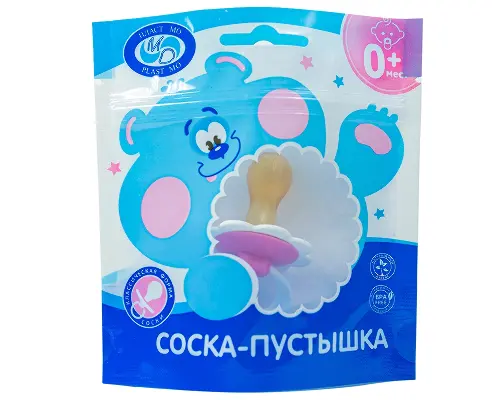 Соска-пустышка латексная Ромашка тип 2 исполнения А инд/уп