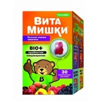ВитаМишки Био+ пребиотик паст. жев. 2.5 г № 30 БАД