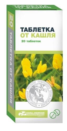 Таблетки от кашля № 20