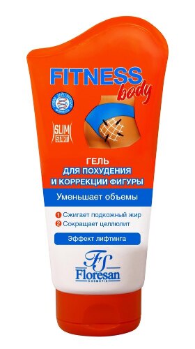 Фитнес боди Гель для похудения и коррекции фигуры 125 мл