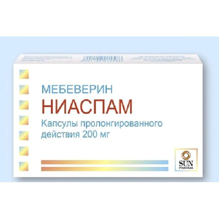 Ниаспам капс. с пролонг. высвоб. 200 мг № 30