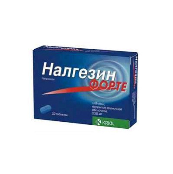 Налгезин Форте табл. п.п.о. 550 мг № 10