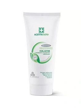 Гель-Актив Асептилайф с камфорой экстр. сабельника для проф. пролежней 150 мл