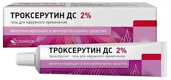 Троксерутин ДС гель для нар. прим. 2 % 30 г