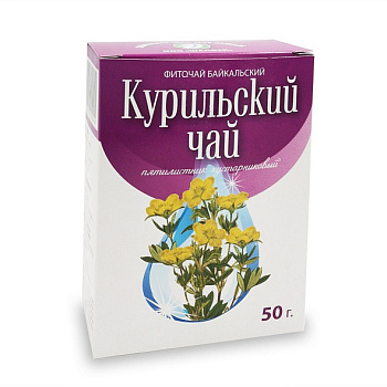 Фиточай Байкальский Курильский чай 50 г БАД