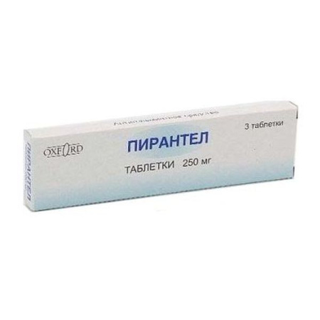 Пирантел табл. 250 мг № 3